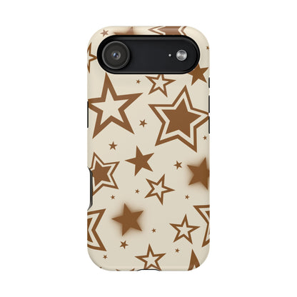 Brown Stardust iPhone Case