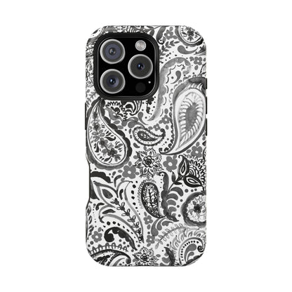Ink Paisley iPhone Case