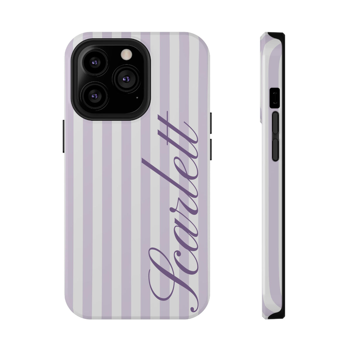 Personalized Lilac Beau iPhone Case