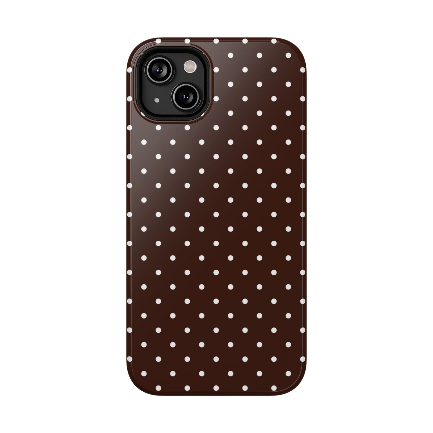 Mocha Mini Dots iPhone Case
