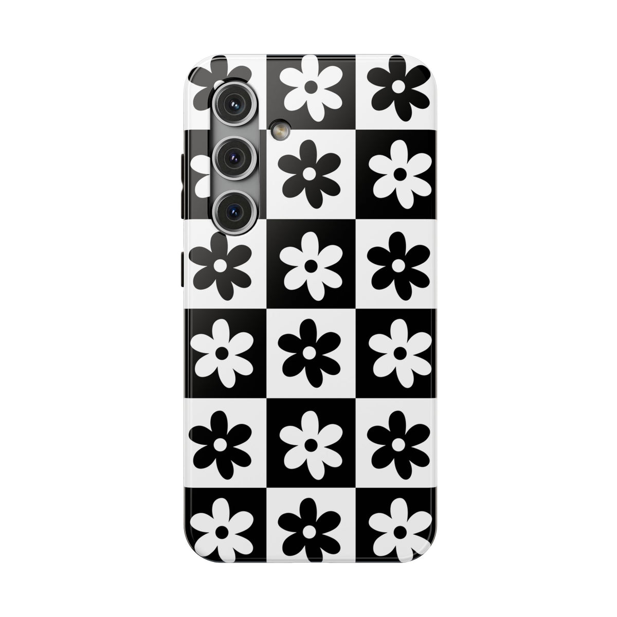 Black & White Garden Samsung Case