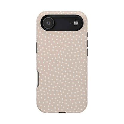 Vanilla Dots iPhone Case