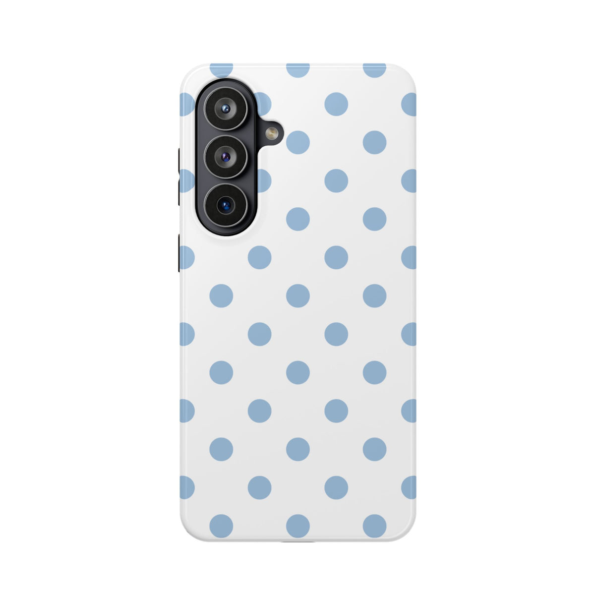 Blue Clouds Polka Dots Samsung Case