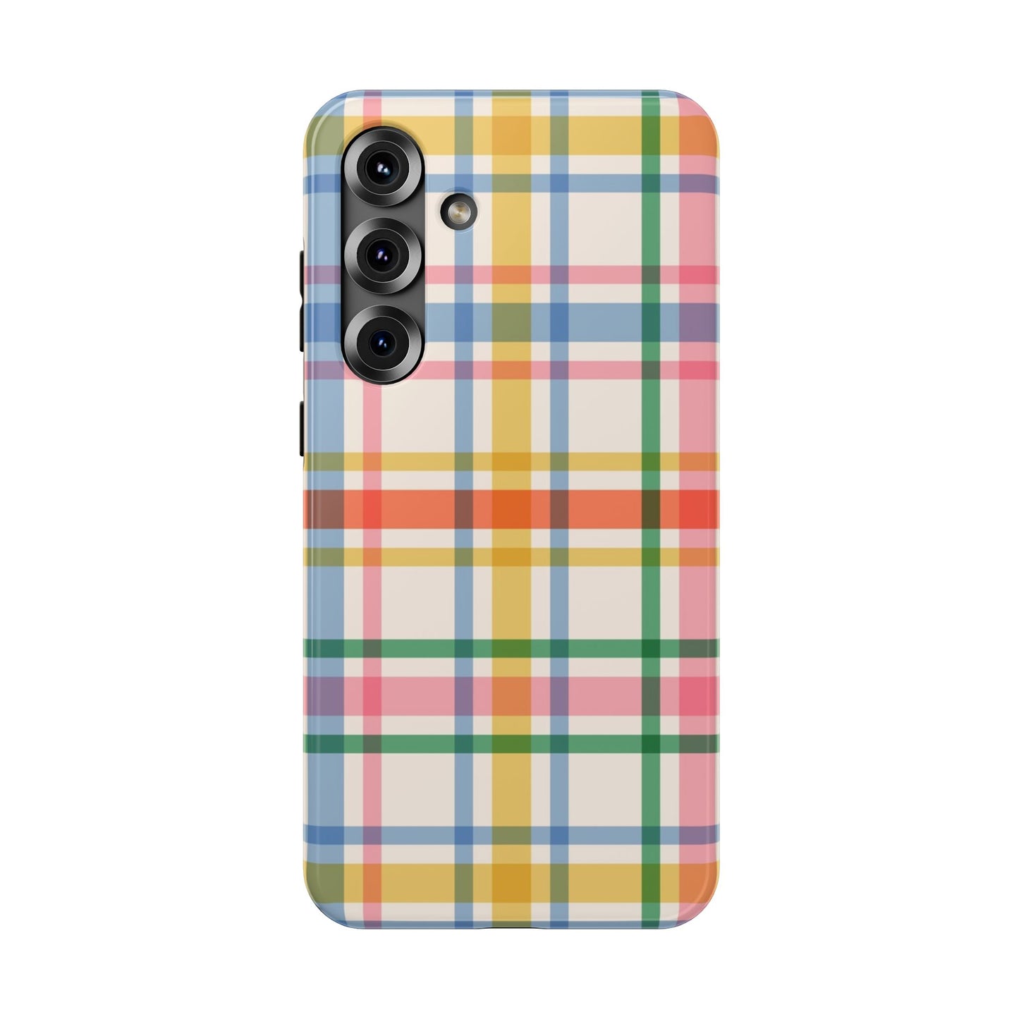 Retro Plaid Samsung Case