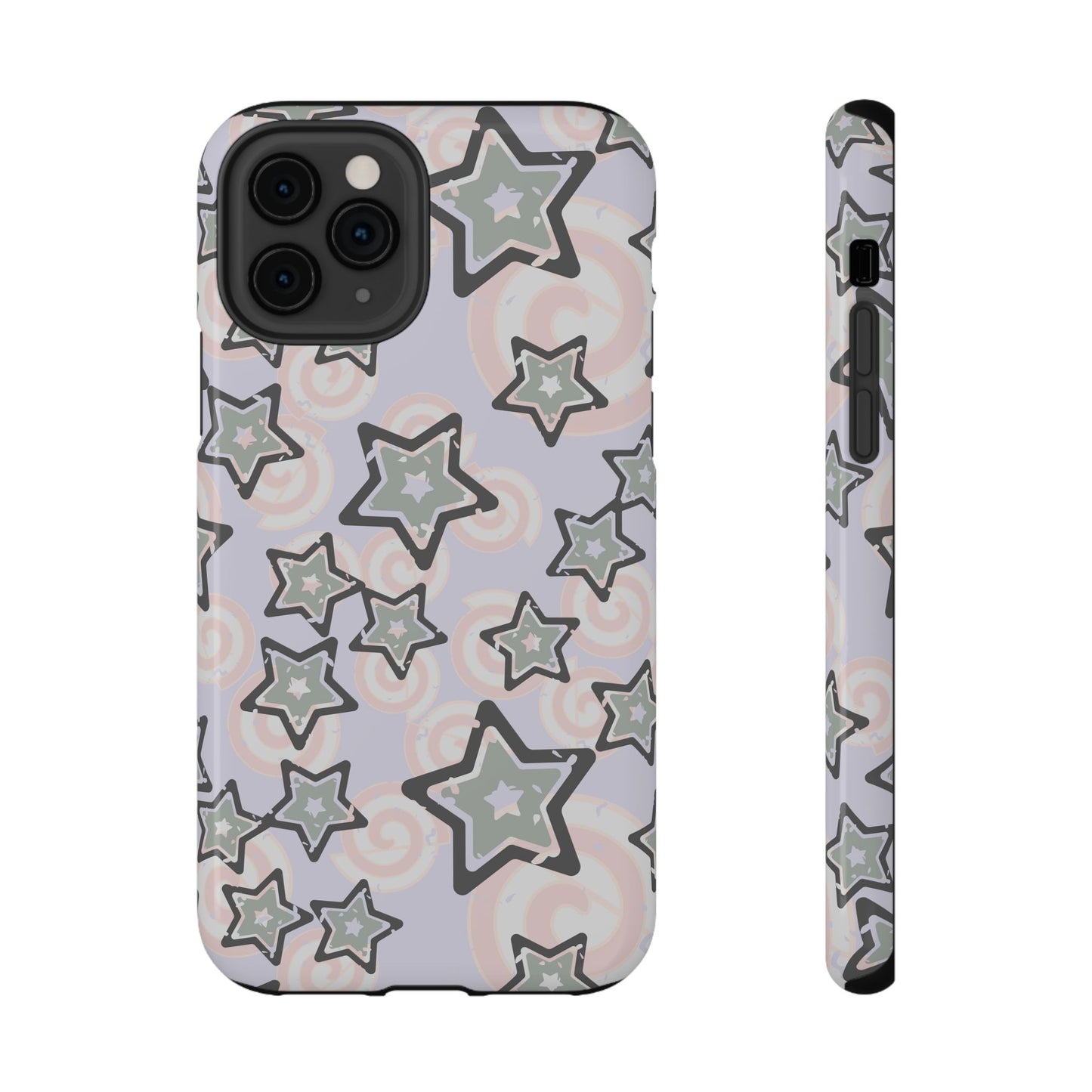 Y2K Gray Star iPhone Case