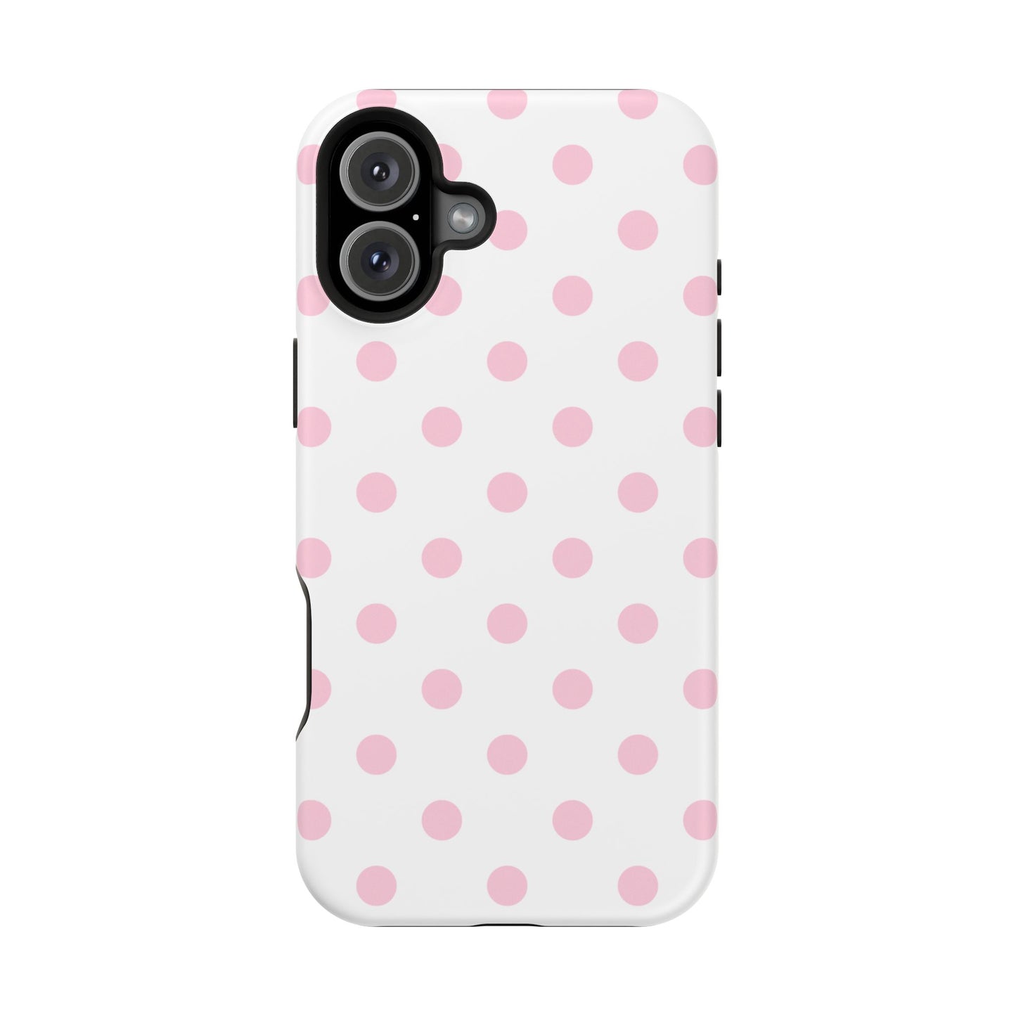 Black Polka Dots iPhone Case