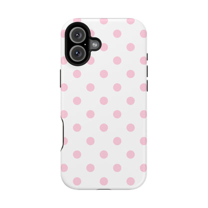 Black Polka Dots iPhone Case