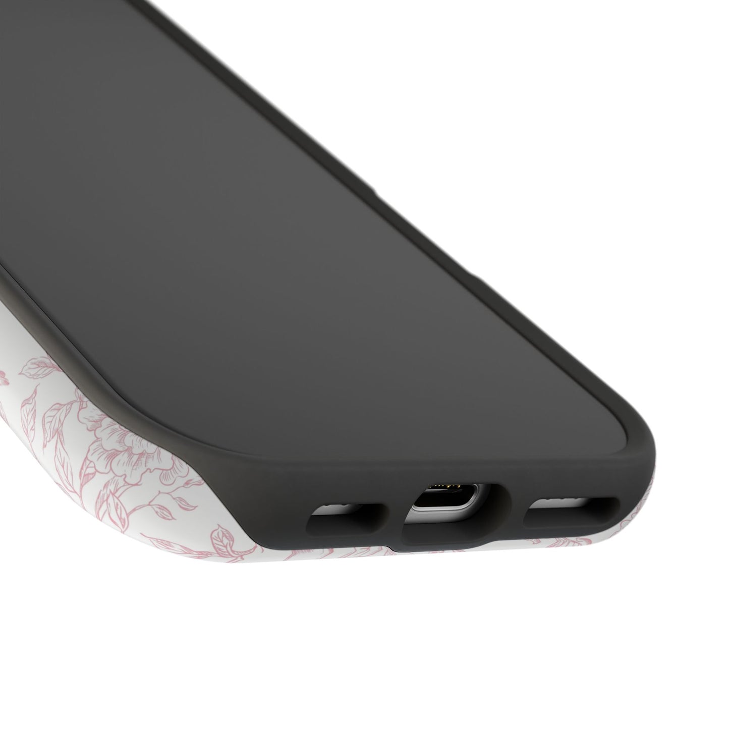 French Rosy Toile iPhone Case