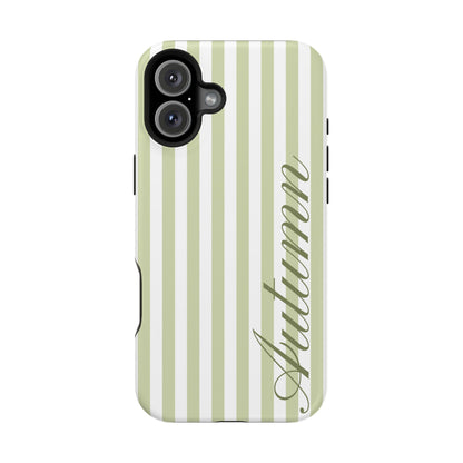 Personalized Green Beau iPhone Case