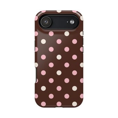 Neapolitan Polka Dots iPhone Case