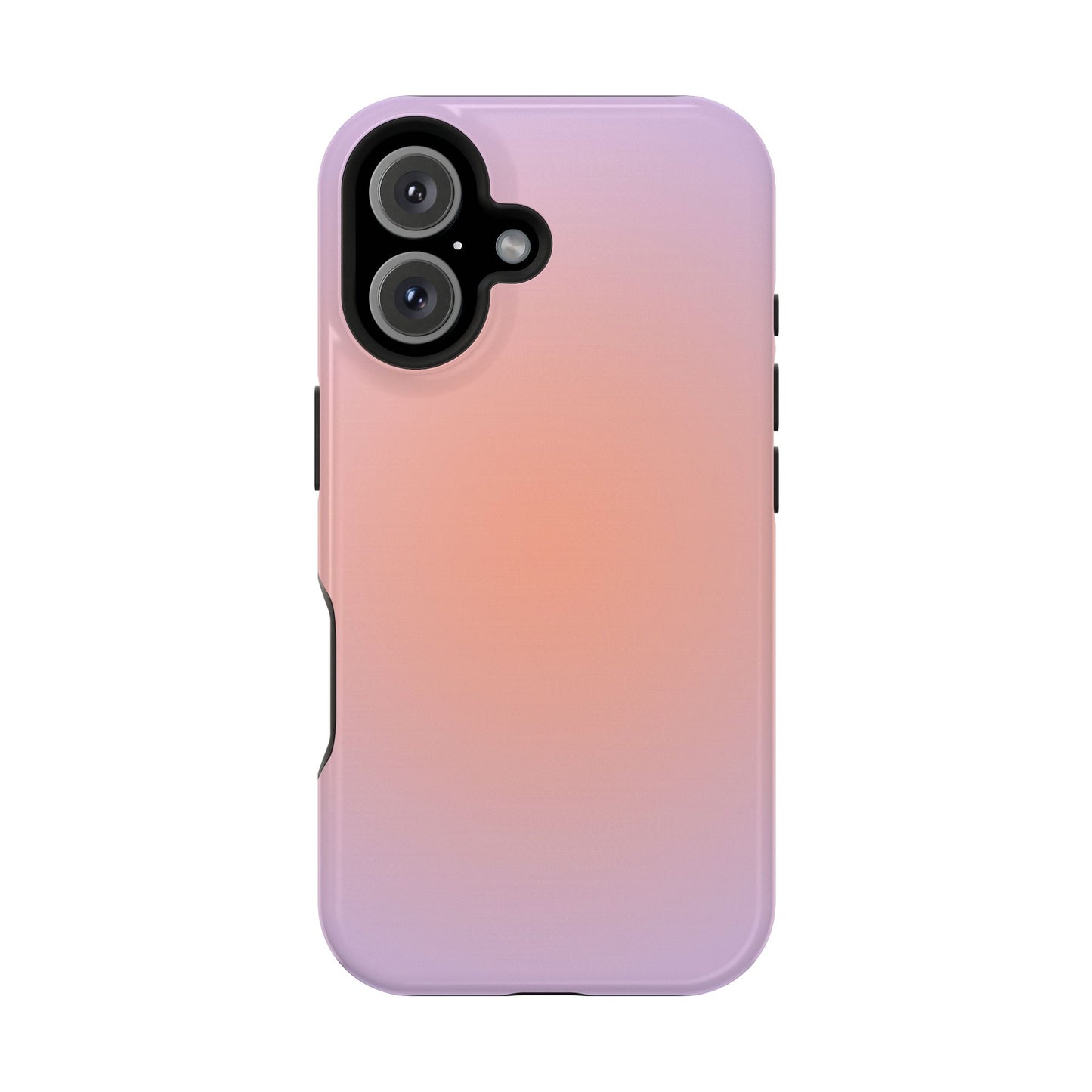 Orange & Purple Aura iPhone Case