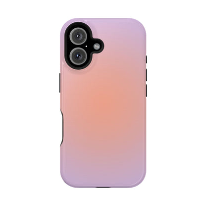 Orange & Purple Aura iPhone Case