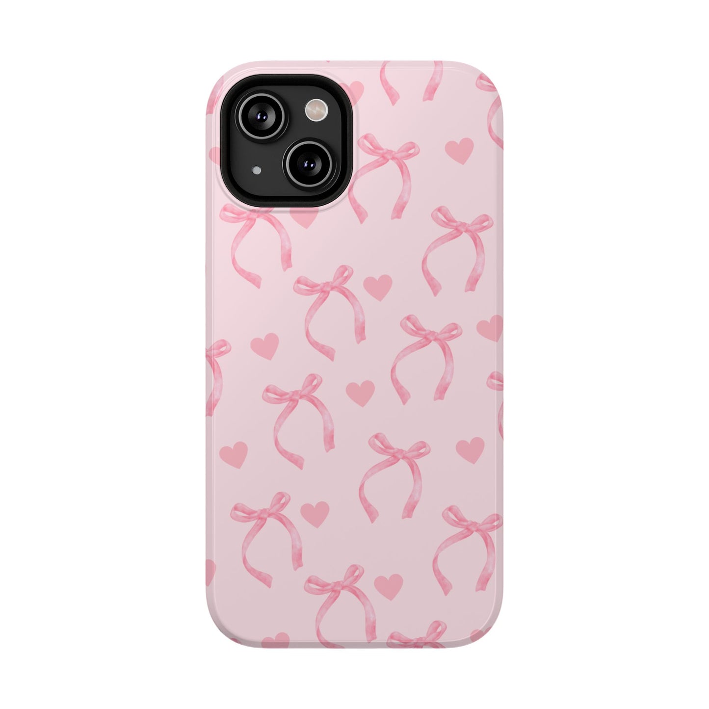 Bows & Hearts iPhone Case