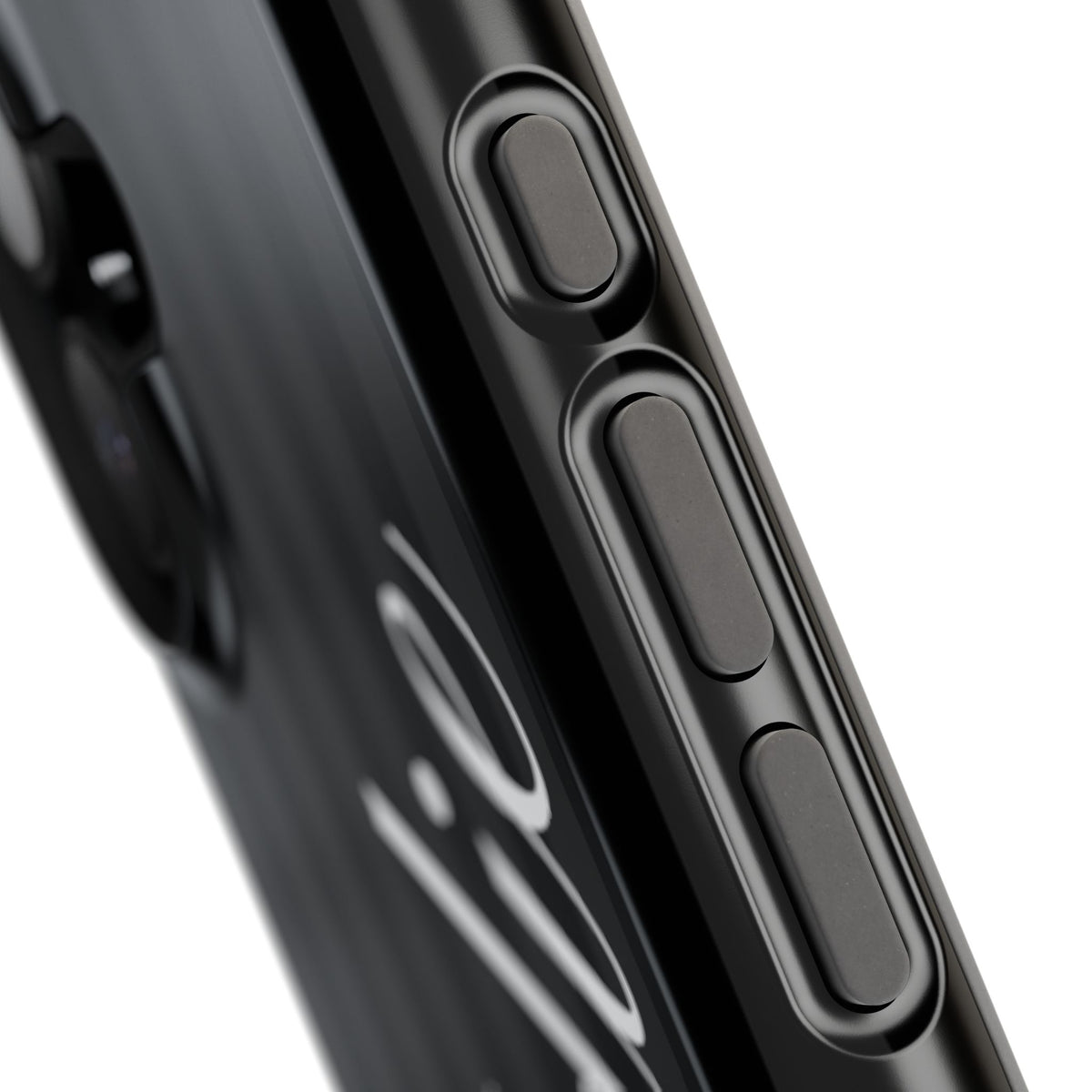 Custom Black Stripes iPhone Case