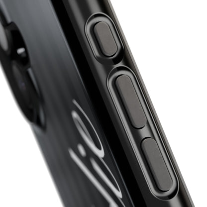 Custom Black Stripes iPhone Case