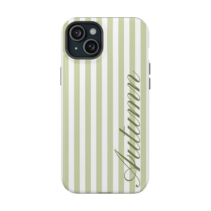 Personalized Green Beau iPhone Case