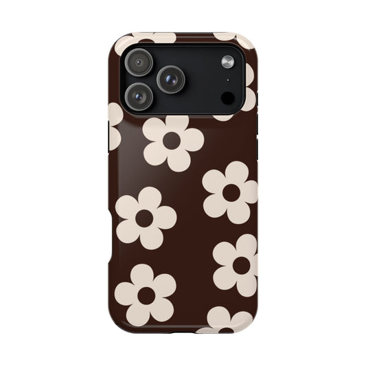 Cocoa Flowers iPhone Case