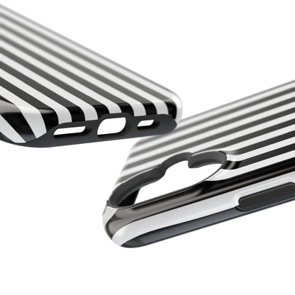 Noir Stripes iPhone Case