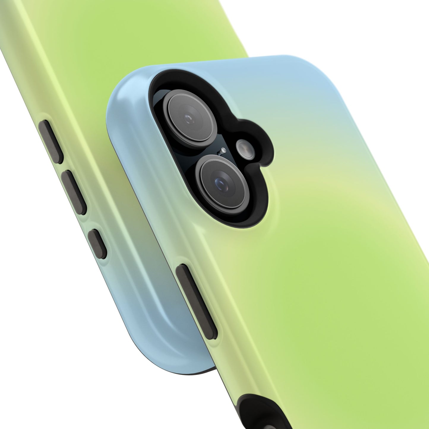 Green & Blue Aura iPhone Case