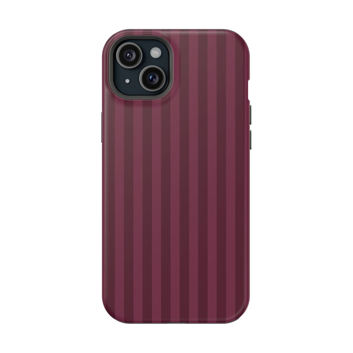 Plum Stripes iPhone Case