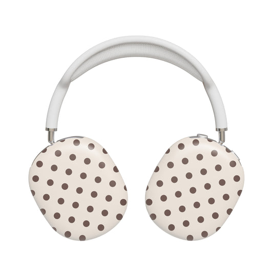 Brown Polka Dots AirPods Max Case