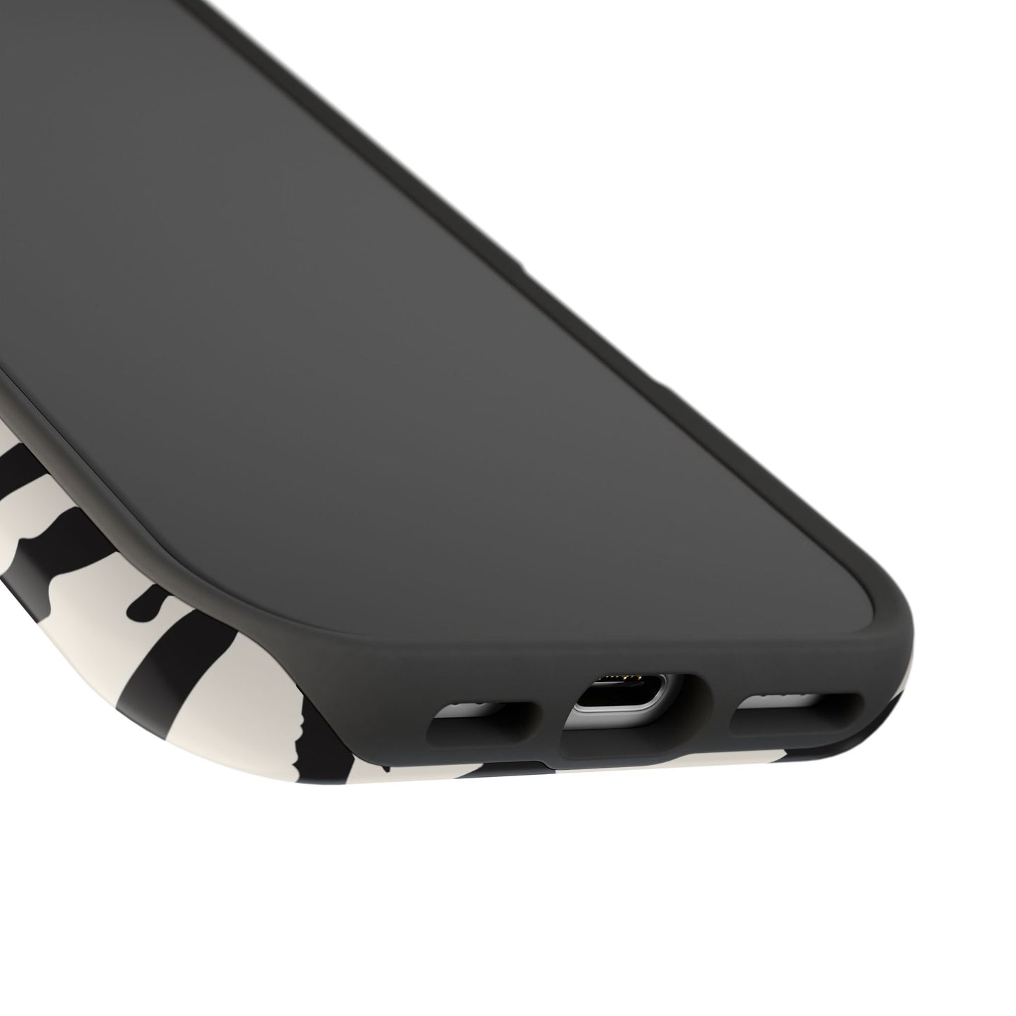 Vanilla Zebra iPhone Case