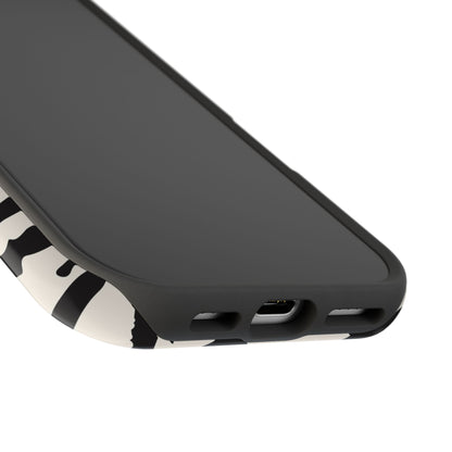 Vanilla Zebra iPhone Case
