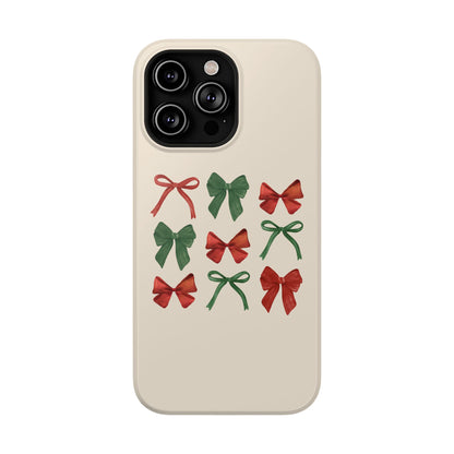 Holiday Ribbon iPhone Case