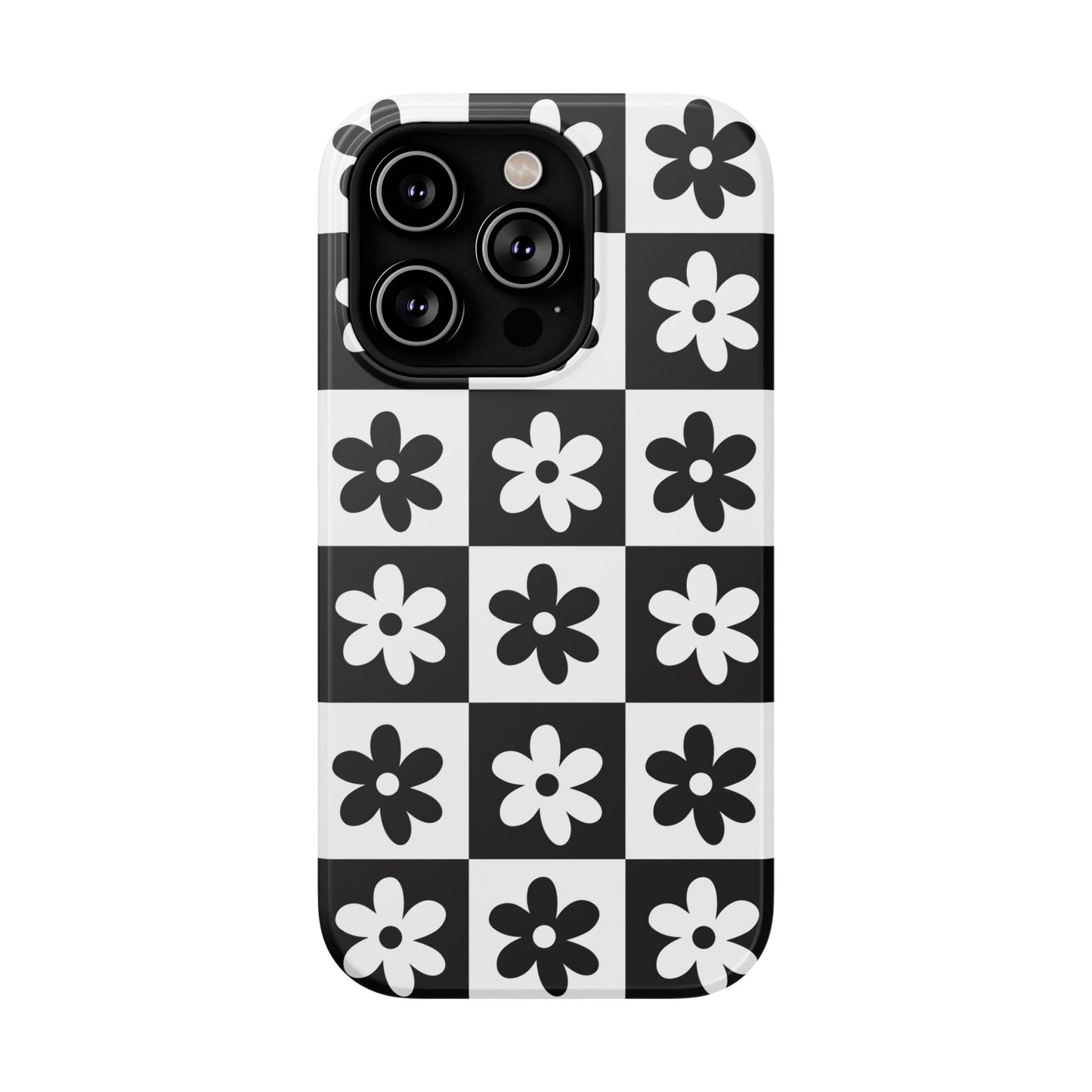 Black & White Garden iPhone Case