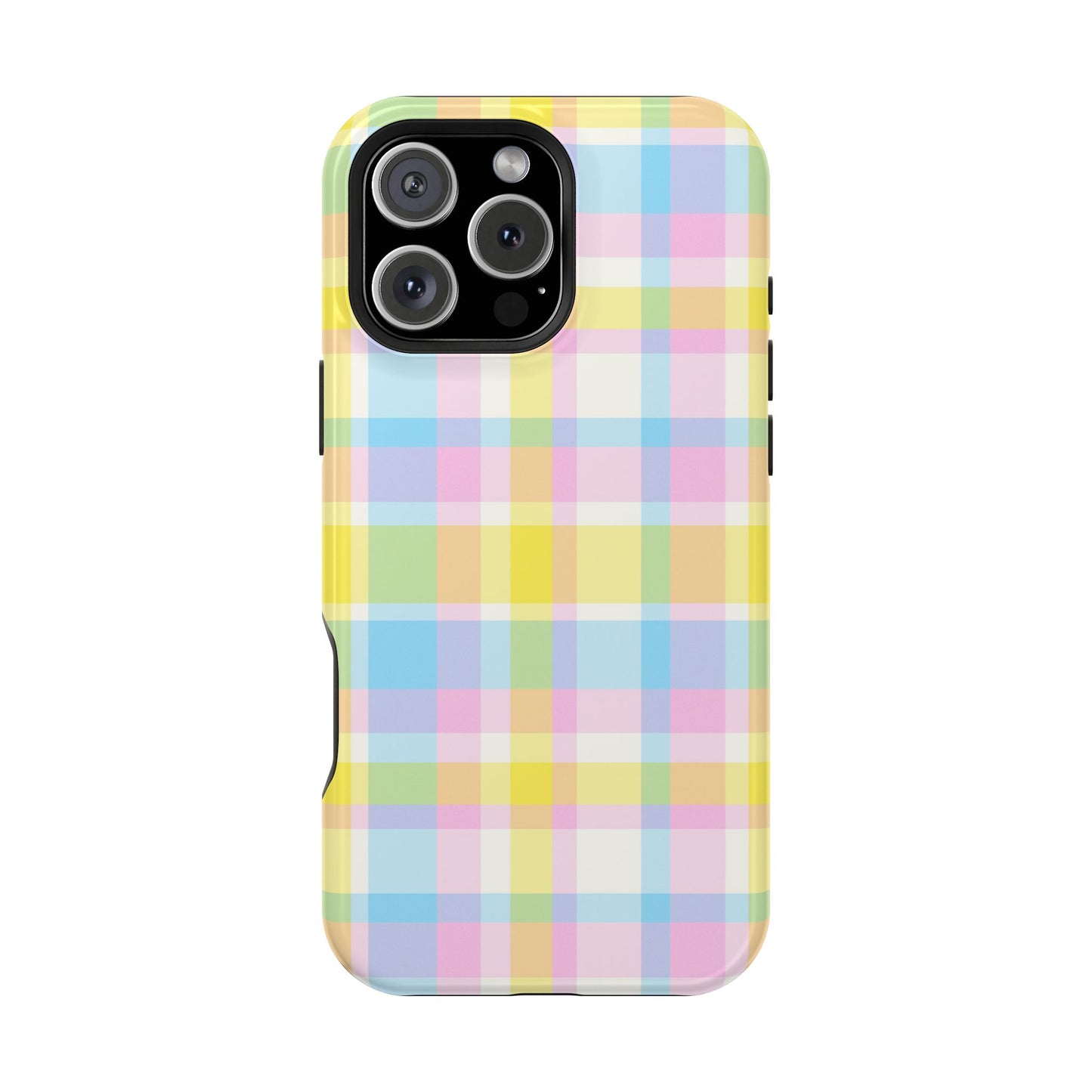 Sugar Cake Plaid iPhone Case