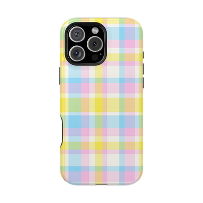Sugar Cake Plaid iPhone Case