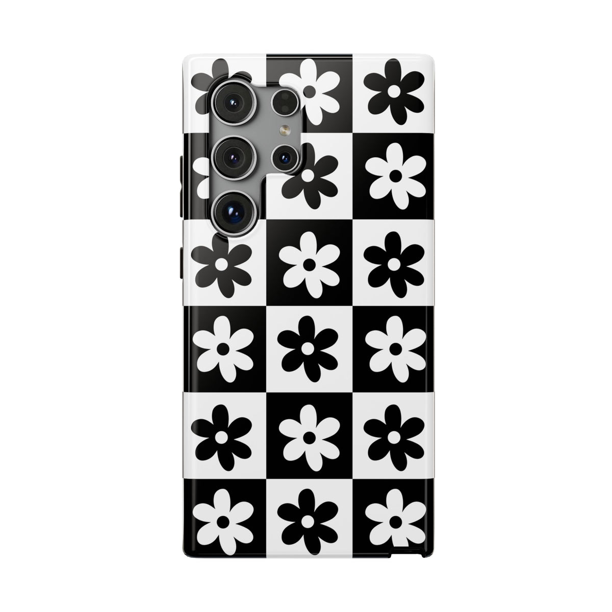 Black & White Garden Samsung Case