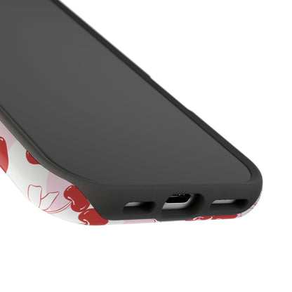 Cherry Bows Coquette iPhone Case