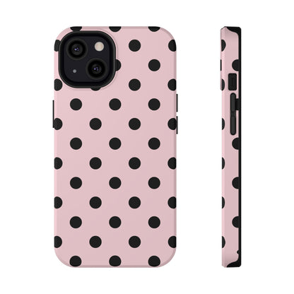 Pink Polka Dots iPhone Case