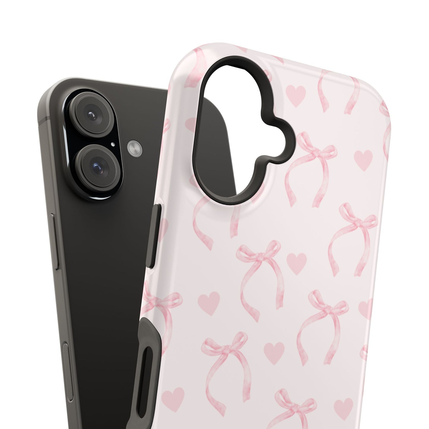 Coquette Pink Bows iPhone Case