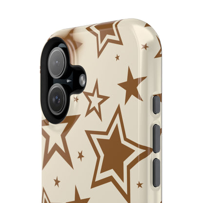 Brown Stardust iPhone Case