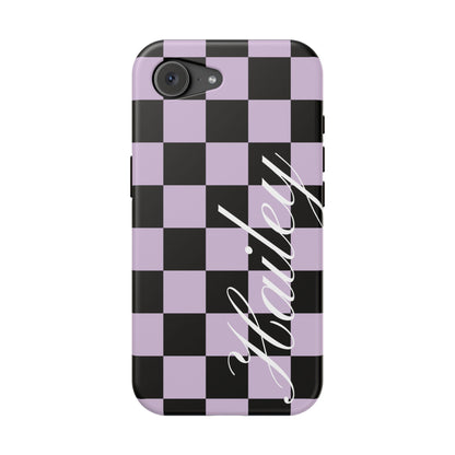 Custom Witchy Checkered iPhone Case