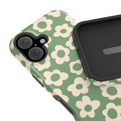 Green Las Flores iPhone Case