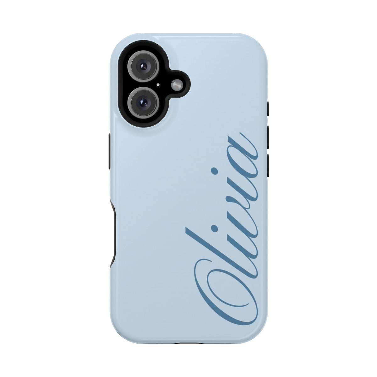 Custom Blue iPhone Case