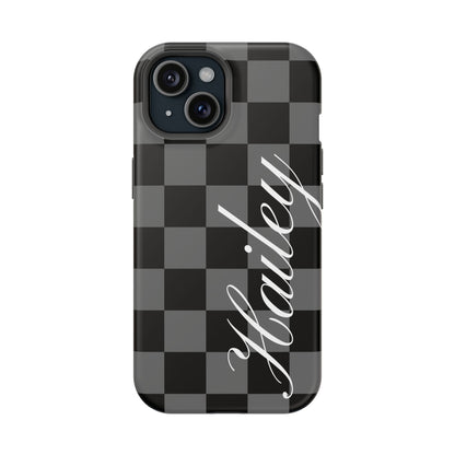 Custom Twilight Checkered iPhone Case