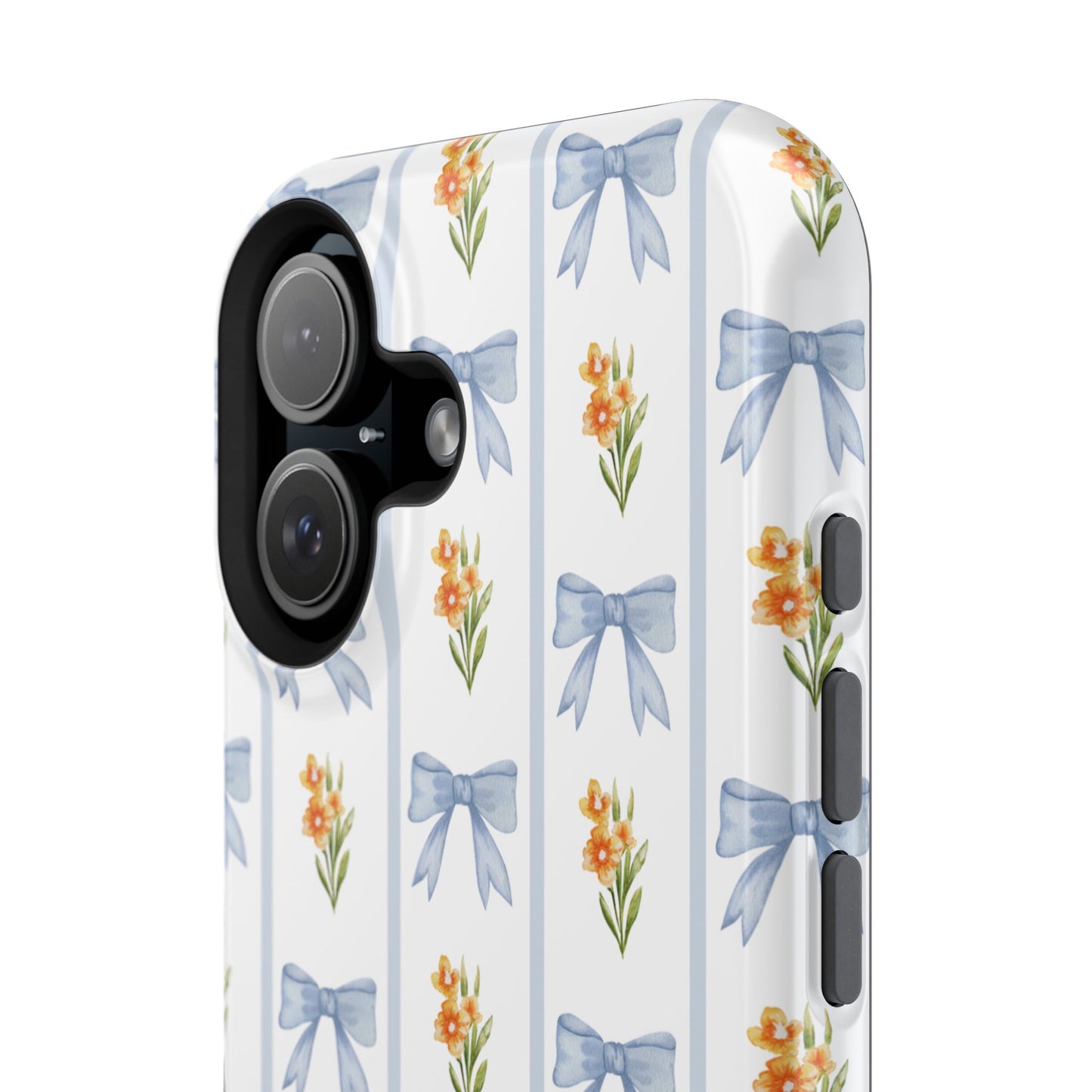 Blue Bows iPhone Case