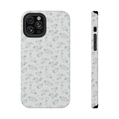 Blue Floral Ditsy iPhone Case