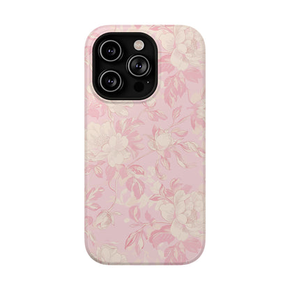 Pretty Pink Toile iPhone Case