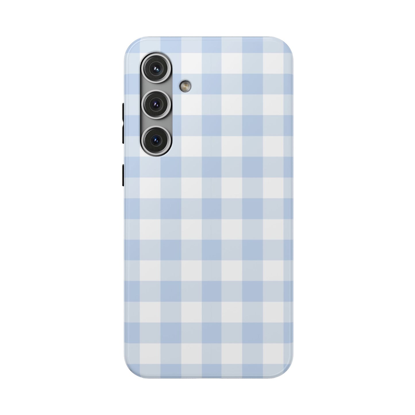 Blue Gingham Samsung Case