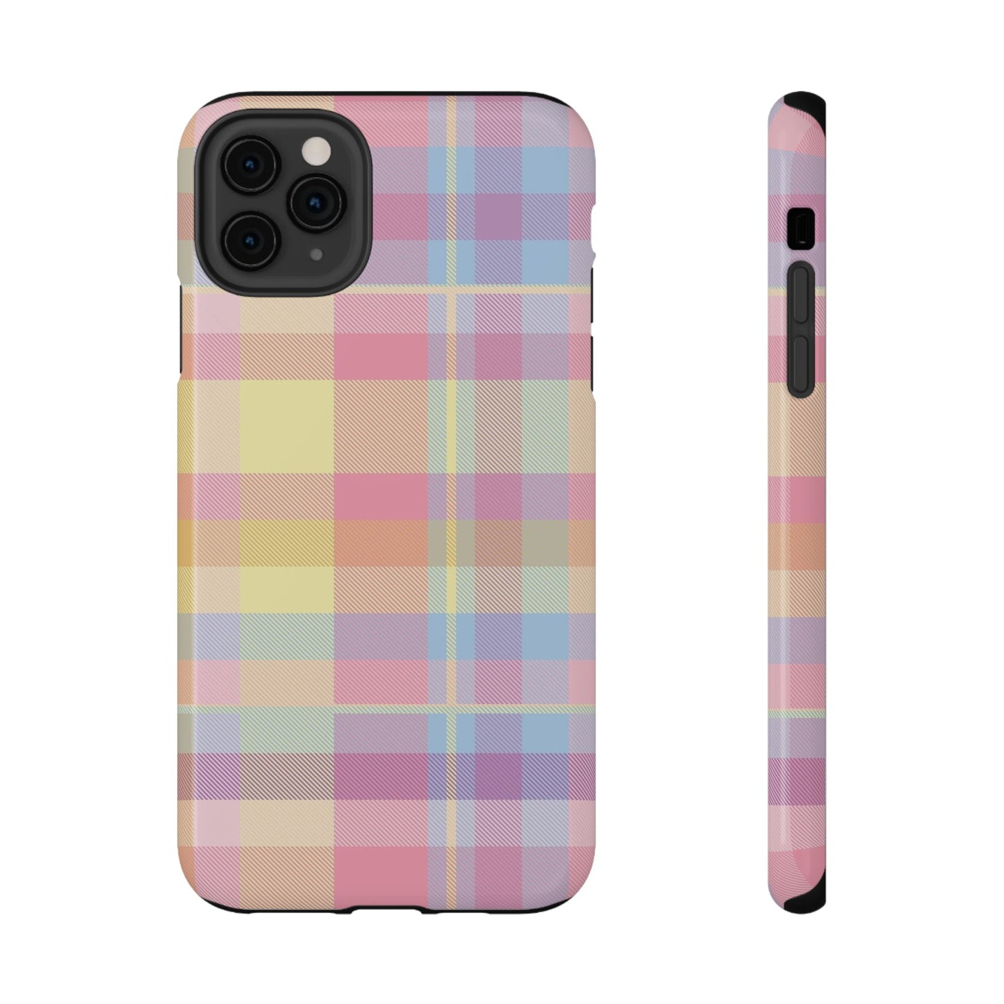 Sorbet Plaid iPhone Case