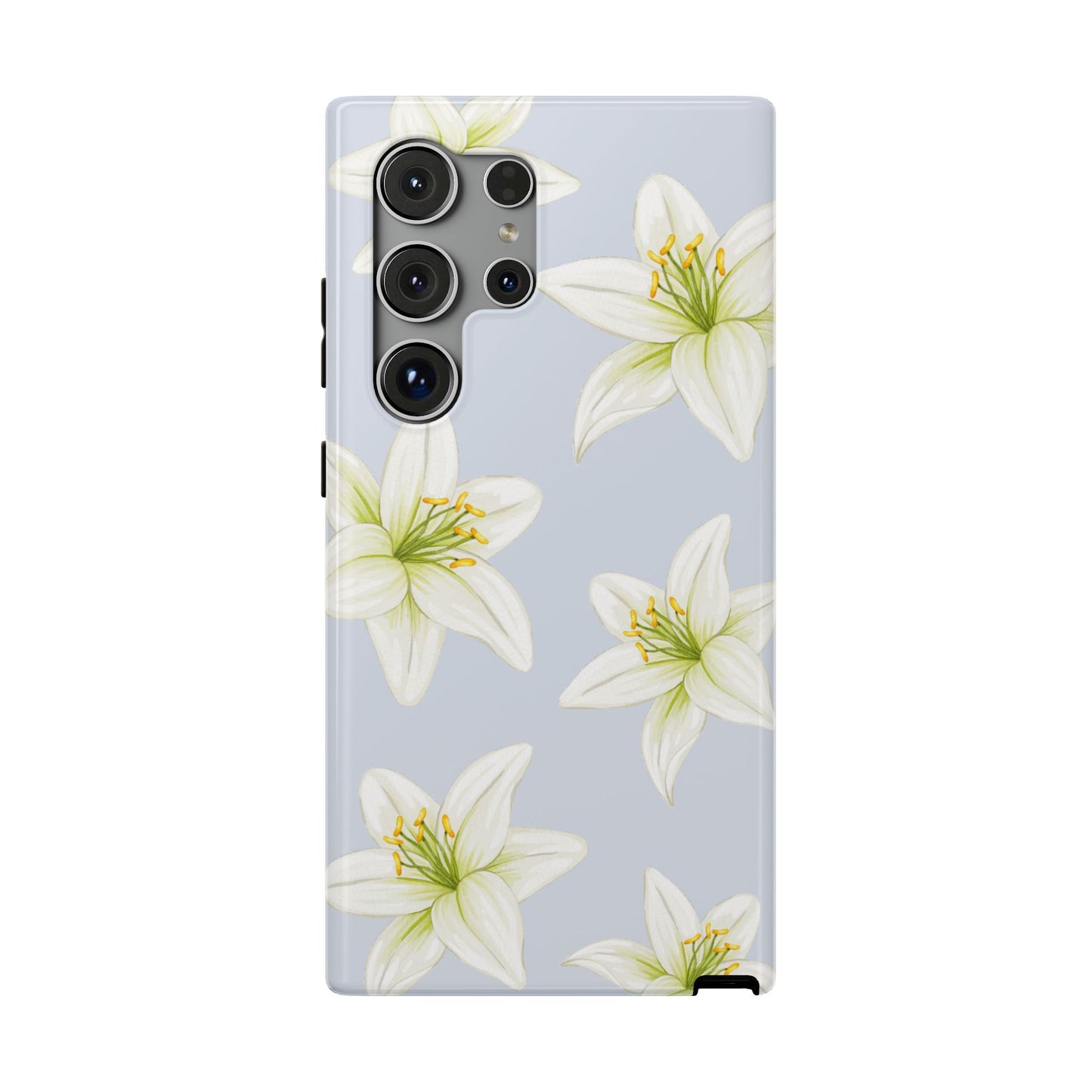 Blue Tiger Lily Samsung Case