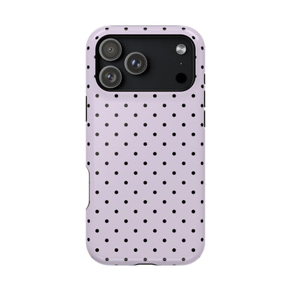 Lilac Mini Dots iPhone Case
