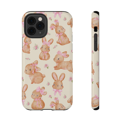 Bow Bunny iPhone Case