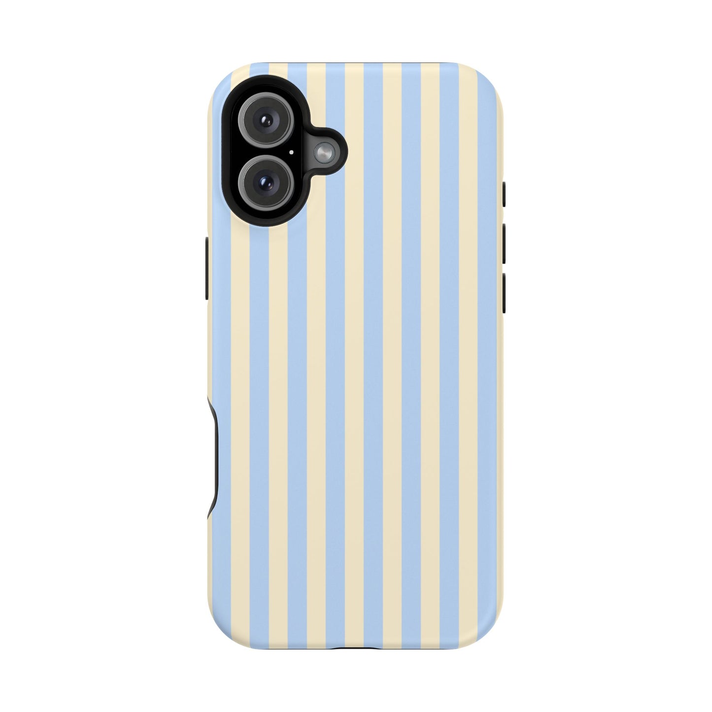 Lemon Sky Stripes iPhone Case