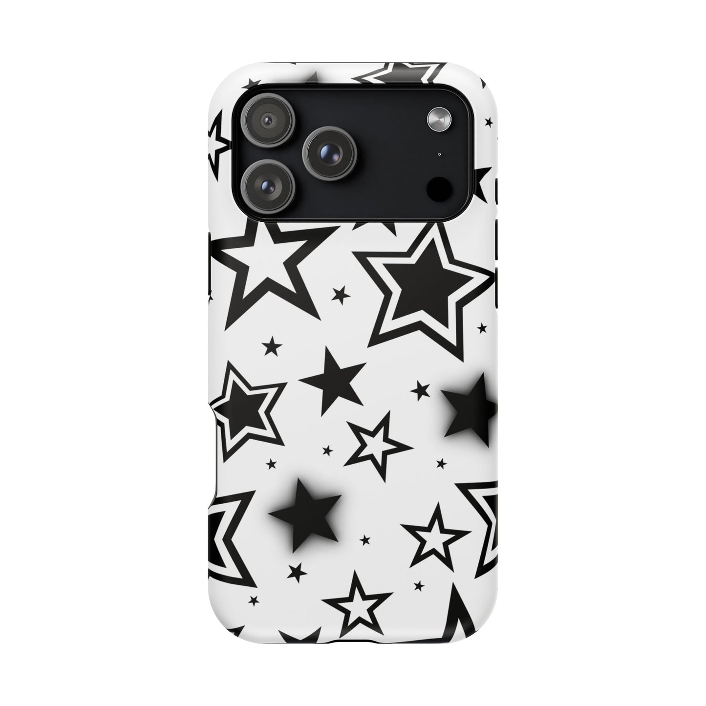 White Stardust iPhone Case